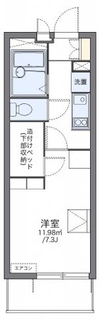 レオパレス田戸Ⅱの物件間取画像